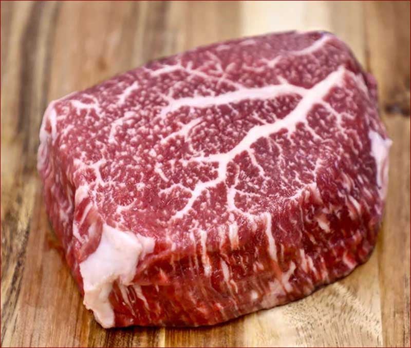 Eye of Round Steak Ovoka Farm Virginia Wagyu Beef